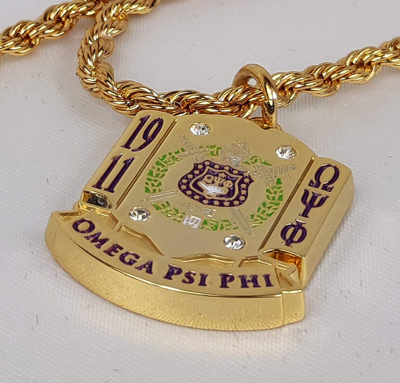 omega psi phi necklace